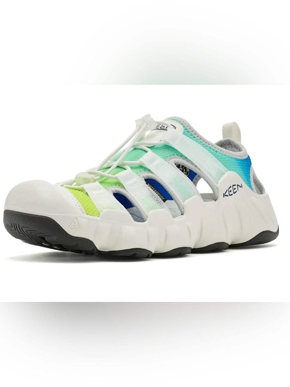 Keen Hyperport H2 Hiking Waterproof Sandal Men's Size 11 Evening Primrose/Blue